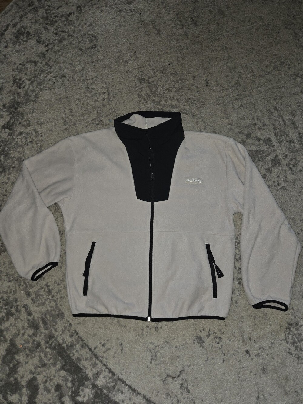 NWOT Columbia Colorblock Full Zip Fleece Jacket.